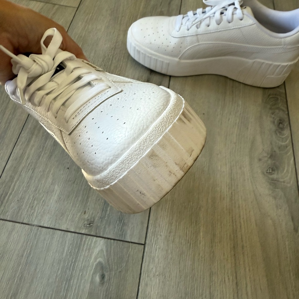PUMA Women's Cali Wedge Sneaker - Size 10 - Picture 11 of 13